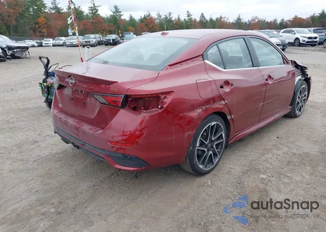 2025 Nissan Sentra Sr из США, поврежденный, VIN 3N1AB8DV2SY366640